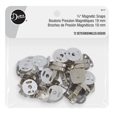 Dritz® Silver Magnetic Snaps, 3/4
