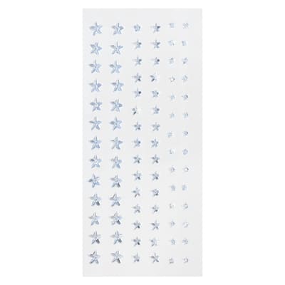 Clear Assorted Star Rhinestone Stickers by Recollections™ image
