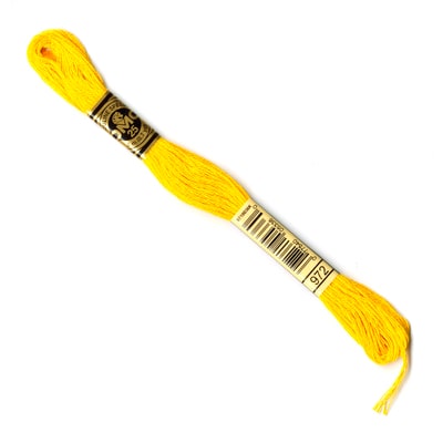 DMC® 6 Strand Embroidery Floss, Yellow image