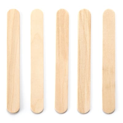 Jumbo Wood Craft Sticks, 40ct. by Creatology™ image