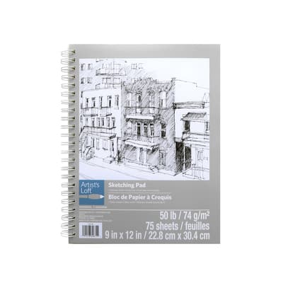 Necessities™ Sketching Pad by Artist’s Loft™, 9" x 12"