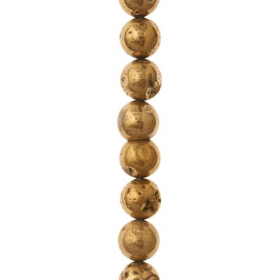 10mm Gold Plated Druzy Agate by Bead Landing™ image