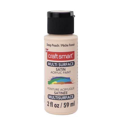 2oz. Multi-Surface Premium Satin Acrylic Paint by Craft Smart® image