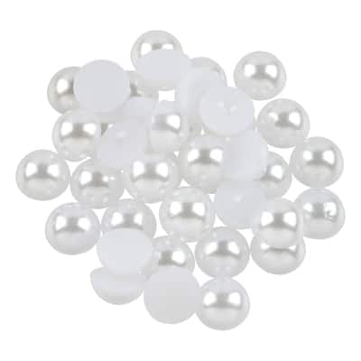 Plastic Flatback Pearls by Bead Landing™ image