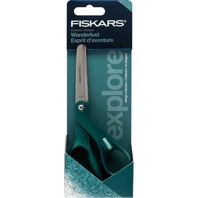 Fiskars® 8" Wanderlust Teal Scissors