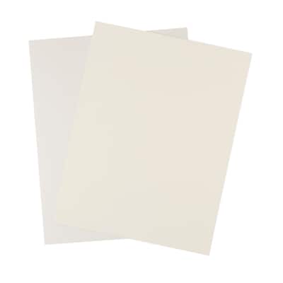 Shimmer Silver & Champagne 8.5" x 11" Cardstock Paper by Recollections®, 100 Sheets image