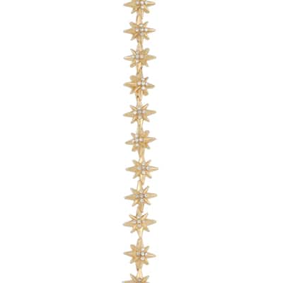 Gold Metal Star Beads, 11mm by Bead Landing™ image