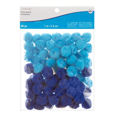 1" Pom Poms Value Pack by Creatology™ image