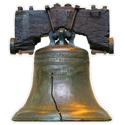 Beistle 4.3ft. Liberty Bell Stand-Up | Michaels