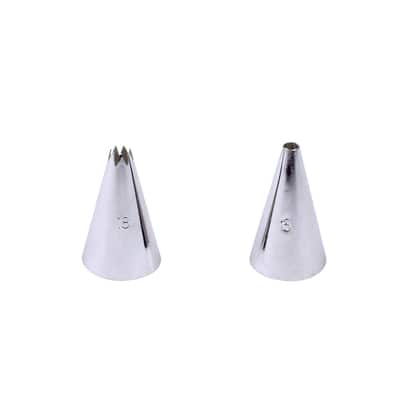 No. 5 Round & No. 18 Star Tip Set by Celebrate It™