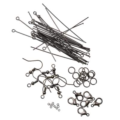 Bead Landing™ Findings Mix, 100 Pieces image