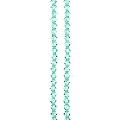 Preciosa Glass Crystal Bicone Beads, 4mm by Bead Landing™