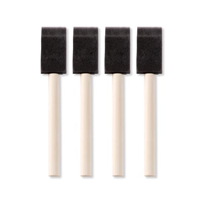 1" Foam 4 Piece Brush Set by Craft Smart® image