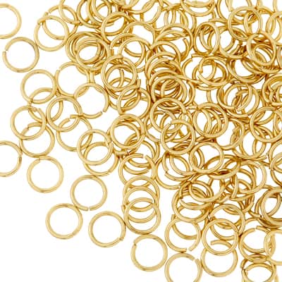 Gold Jump Rings by Bead Landing™ image