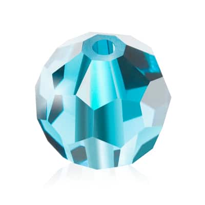 John Bead Preciosa 4mm Czech Crystal Glass Faceted Round Beads, 40ct.