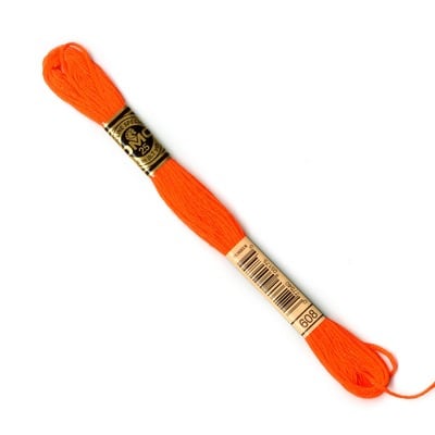 DMC® 6 Strand Embroidery Floss, Orange image