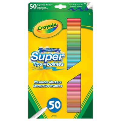 Crayola® Super Tips Washable Markers, 50ct. image