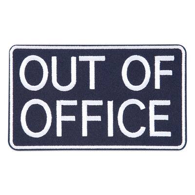 Summer Out of Office Iron-On & Adhesive Embroidered Patch by Make ...