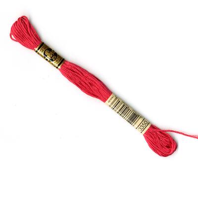 DMC® 6 Strand Embroidery Floss, Pink, Color: 3350 Ultra DK Dusty Rose ...