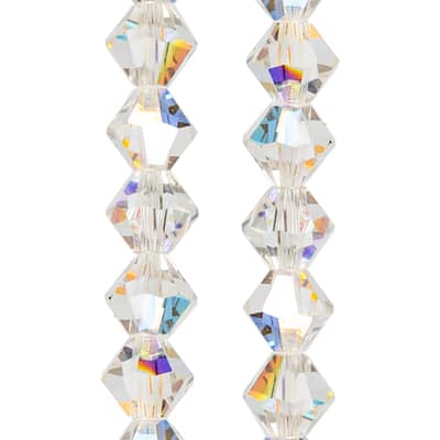 Preciosa Glass Crystal Bicone Beads, 6mm by Bead Landing™ image