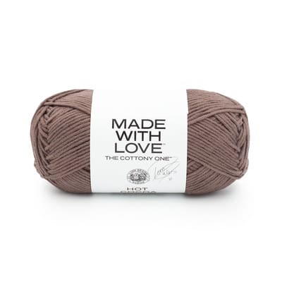 Lion Brand® Tom Daley Made with Love™ The Cottony One™ Yarn image
