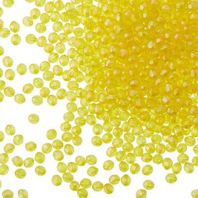 6mm Faceted AB Acrylic Round Bead Value Pack by Bead Landing™ image