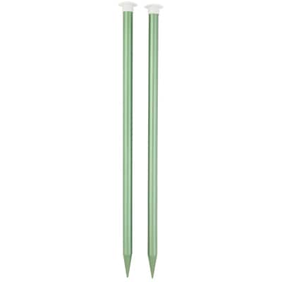 14" Anodized Aluminum Knitting Needles by Loops & Threads®