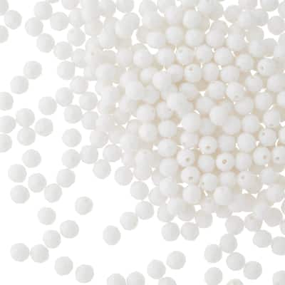 8mm Faceted Acrylic Round Craft Beads by Bead Landing™ image