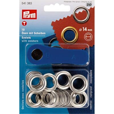 Prym® 14mm Eyelets with Washers, 10 Sets | Michaels