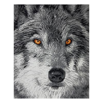 Wolf Square Diamond Art Kit by Make Market® | Michaels