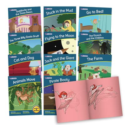 Junior Learning® Letters & Sounds Phase 1 Fiction Educational Learning ...