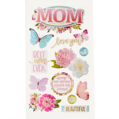 Mom Themed Stickers by Recollections™ image
