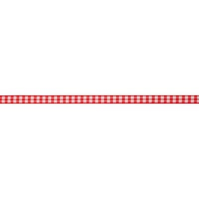 3/8'' x 7yd. Gingham Ribbon by Celebrate It™ image