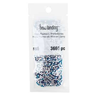SS6 Glass Round Flatback Rhinestones by Bead Landing™