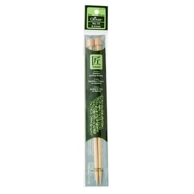 Clover Takumi® 9" Bamboo Knitting Needles