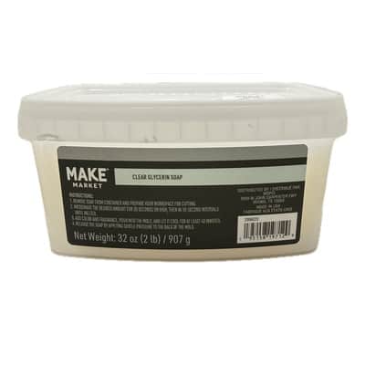 2lb. Clear Glycerin Soap Base by Make Market®