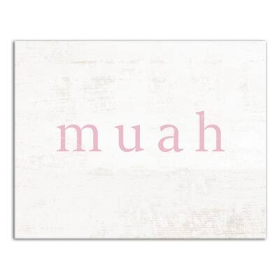 Muah Canvas Wall Art | Michaels