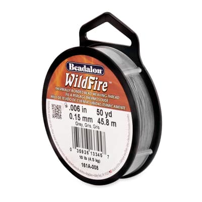 Beadalon® Wildfire™ 0.15mm Bead Weaving Thread, 50yd.