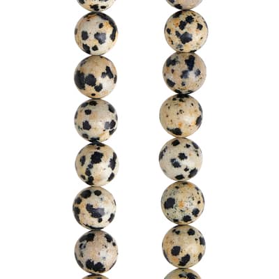 Dalmatian Jasper Round Beads, 8mm by Bead Landing™ image