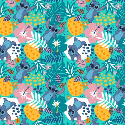 Springs Creative Disney® Lilo & Stitch Jungle Cotton Fabric image