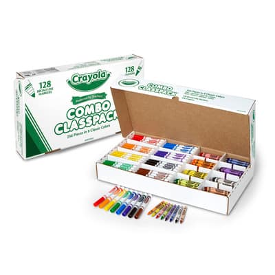 Crayola® Crayon/Marker Combo Classpack® | Michaels