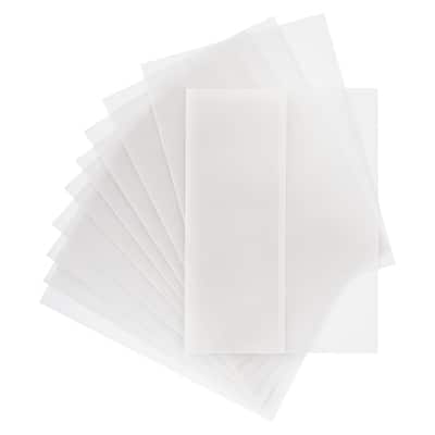 A7 White Vellum Card Wraps by Recollections™, 10ct. image