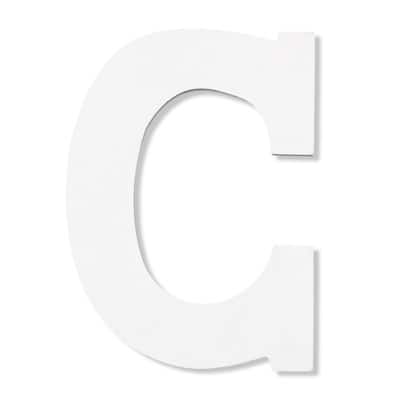 9" White MDF Whimsy Letter by Make Market® image