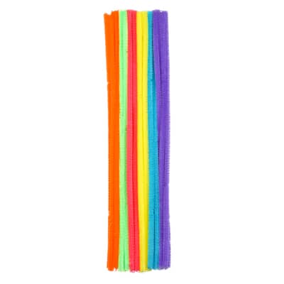 Bright Chenille Pipe Cleaners, 25ct. by Creatology™ image