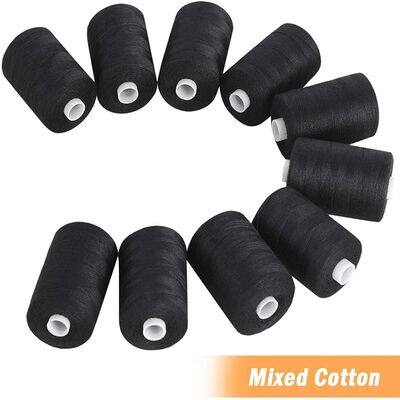 NEX™ Black Cotton Sewing Thread, 10ct. | Michaels