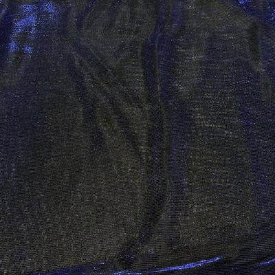 Feldman Blue Metallic Knit Fabric | Michaels