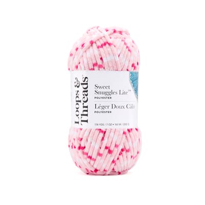 Sweet Snuggles Lite™ Variegated Striped Yarn by Loops & Threads®  image