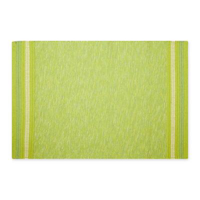 DII® Modern Stripe Variegated Handwoven Recycled Yarn Rug, 2ft. x 3ft ...