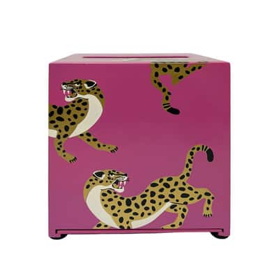 Jungle Cat Tissue Box by Ashland®, Color: Pink | Michaels