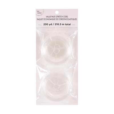 230 yd. Everyday Clear Stretch Lacing By Bead Landing™ image